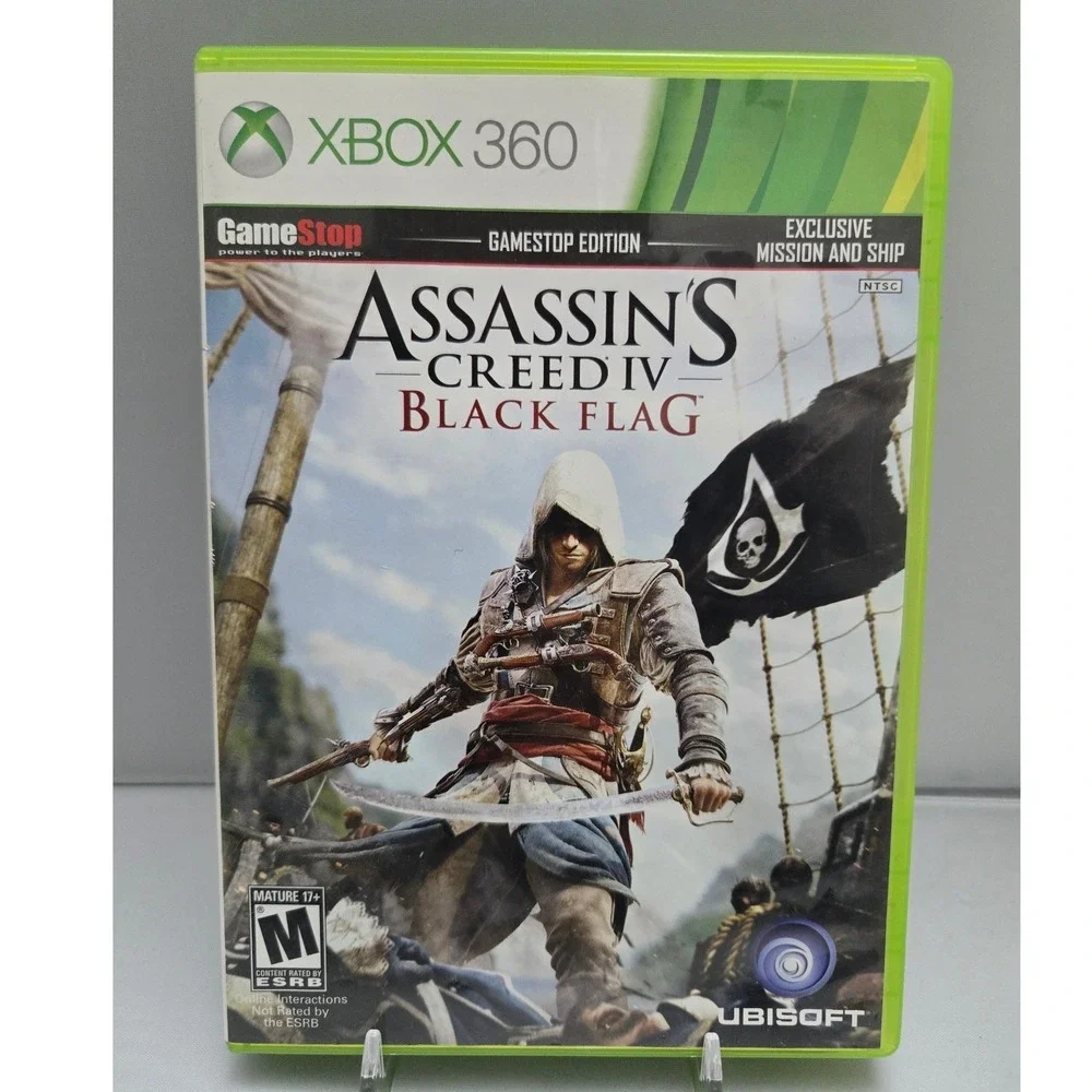 Assassin's Creed Rogue & Black Flag Bundle - Xbox 360 - Complete CIB‎ 2 Games